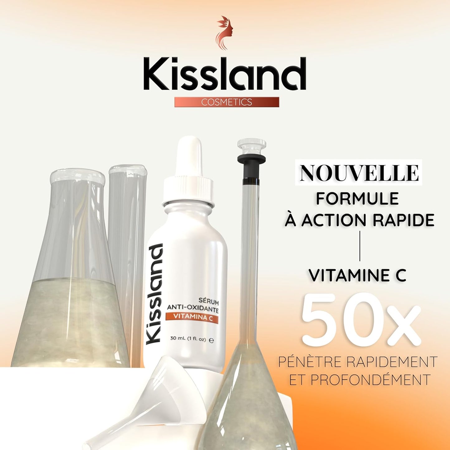 30Ml. BIO Sérum Visage À La Vitamine C/E - Anti-Rides, Anti-Taches, Anti-Âge Et Hydratant - Soin Visage Végétalien - Idéal Également Comme Crème Pour Les Yeux - Vitamine C Serum Visage